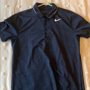 Nike Navy Blue Golf Polo